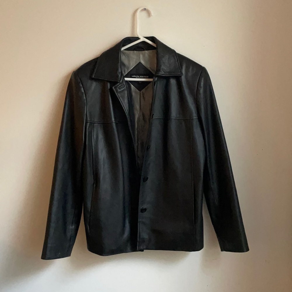 Vintage real leather jacket, like new